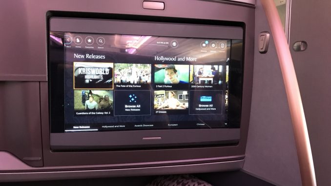 Singapore Airlines A350 Business Class Review