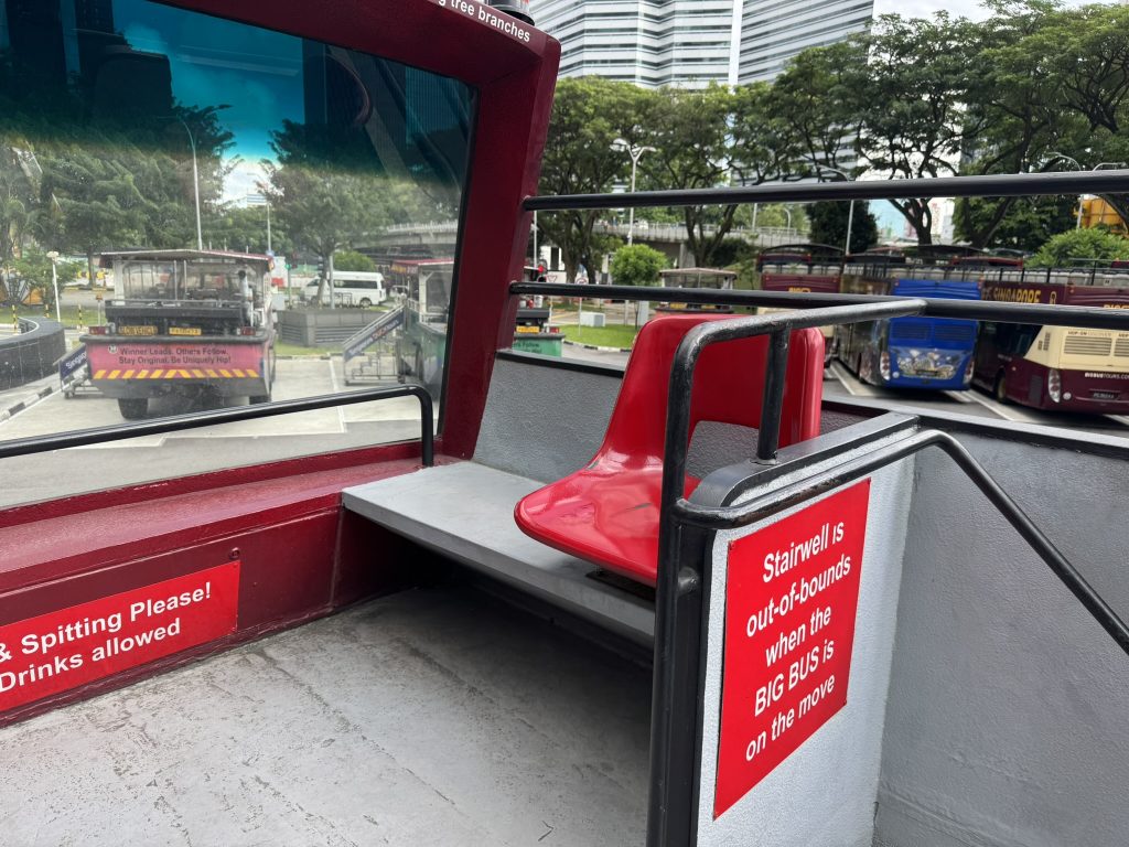 Big Bus Tour Singapore Single Seat Top Deck Big Bus Tour Singapore Single Seat Top Deck