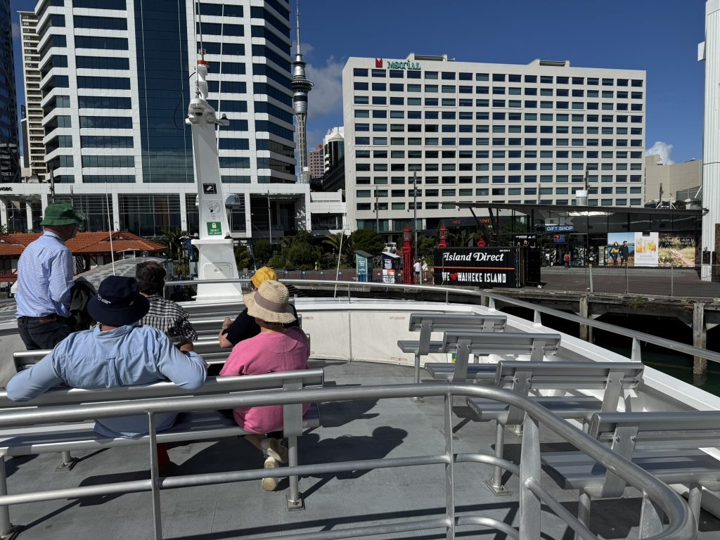 Fullers360 Ferry Outside Seating Fullers360 Ferry to Waiheke Island