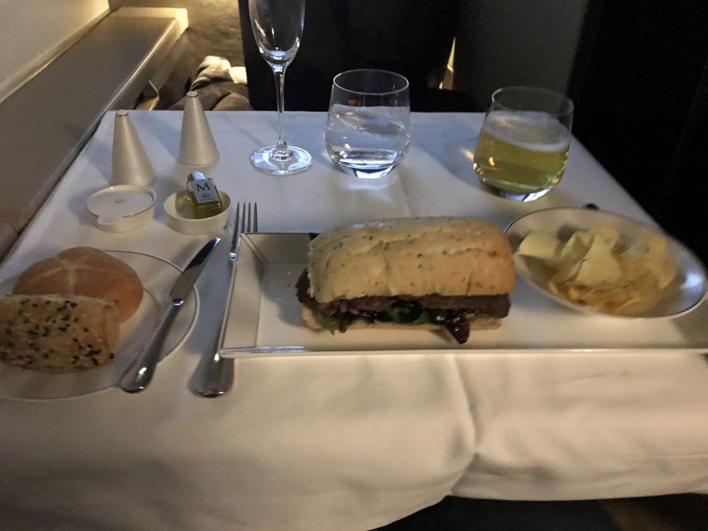 The Etihad Steak Sandwich