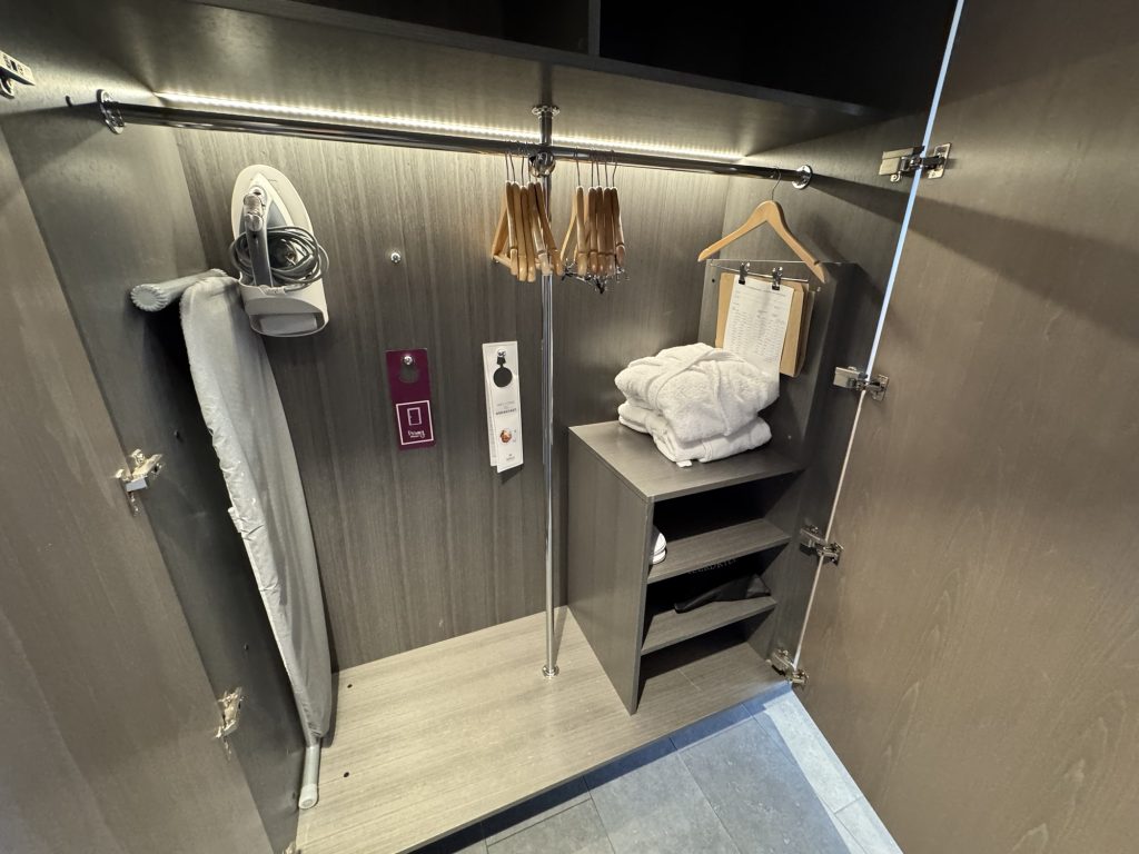 Hilton Helsinki Strand Executive Room Wardrobe