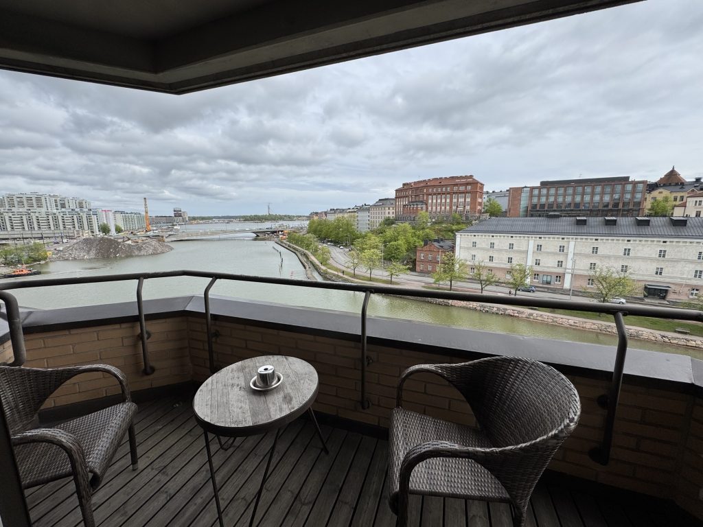 Hilton Helsinki Strand Executive Lounge Balcony