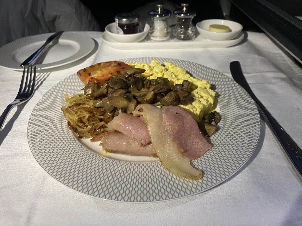 British Airways 787-9 First Class Inbound