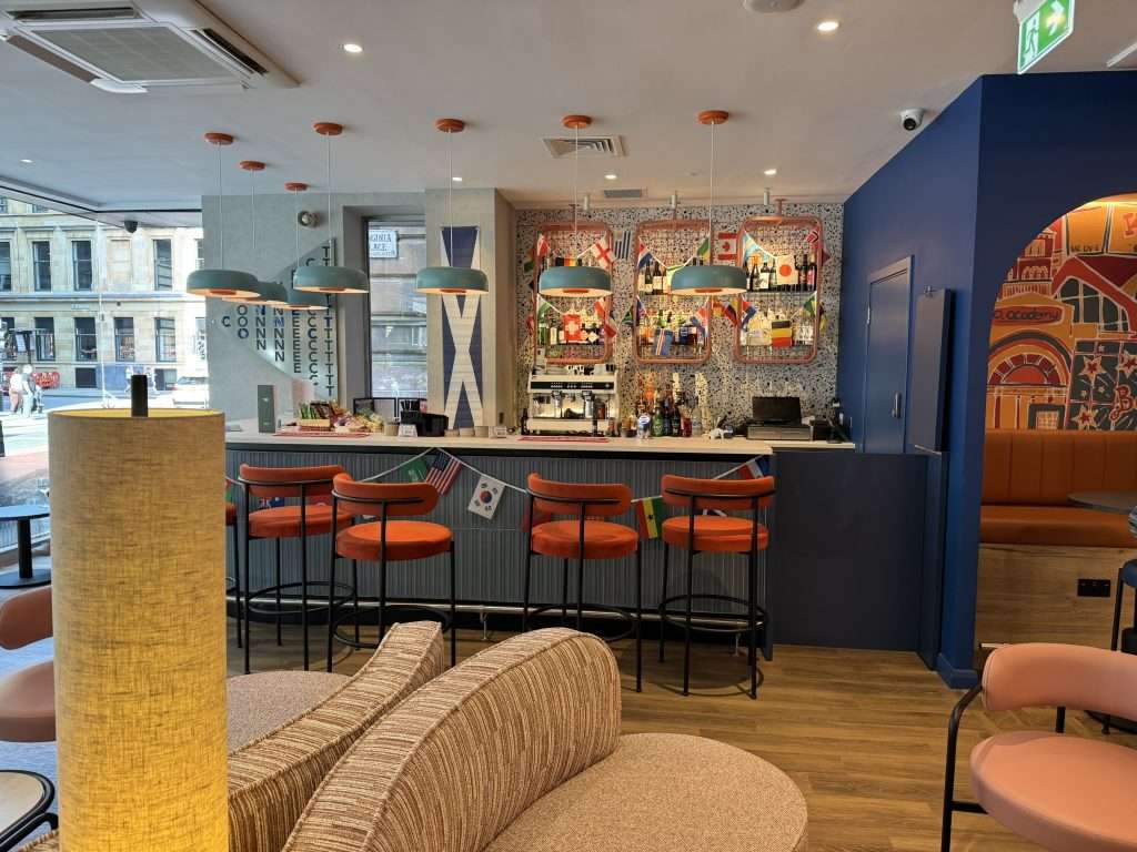 Mercure Glasgow City Hotel Bar Area Mercure Glasgow City Hotel Review
