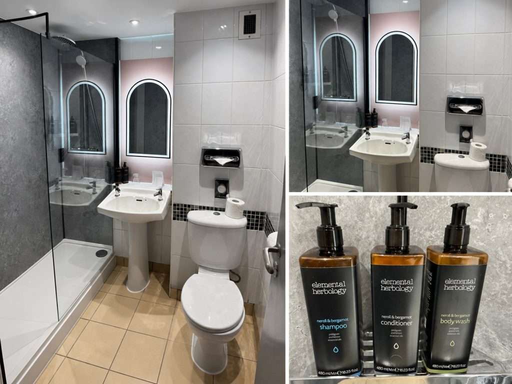 Mercure Glasgow City Hotel Bathroom Room 604 Mercure Glasgow City Hotel