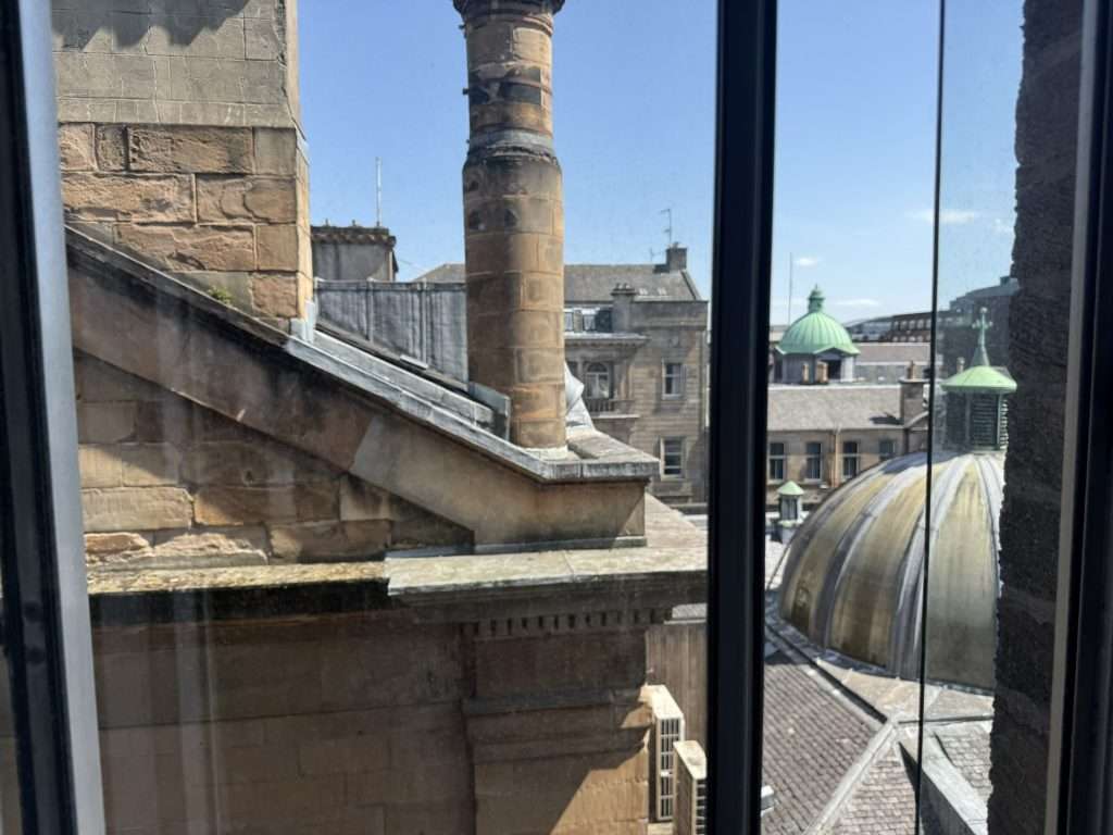 Mercure Glasgow City Hotel Room 604 - View From The Window Mercure Glasgow City Hotel Room 604